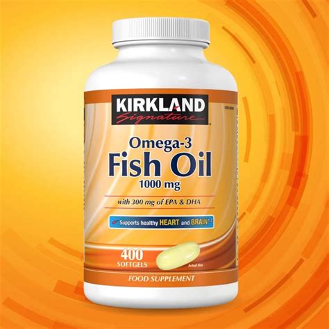 costco omega 3 kirkland brand.